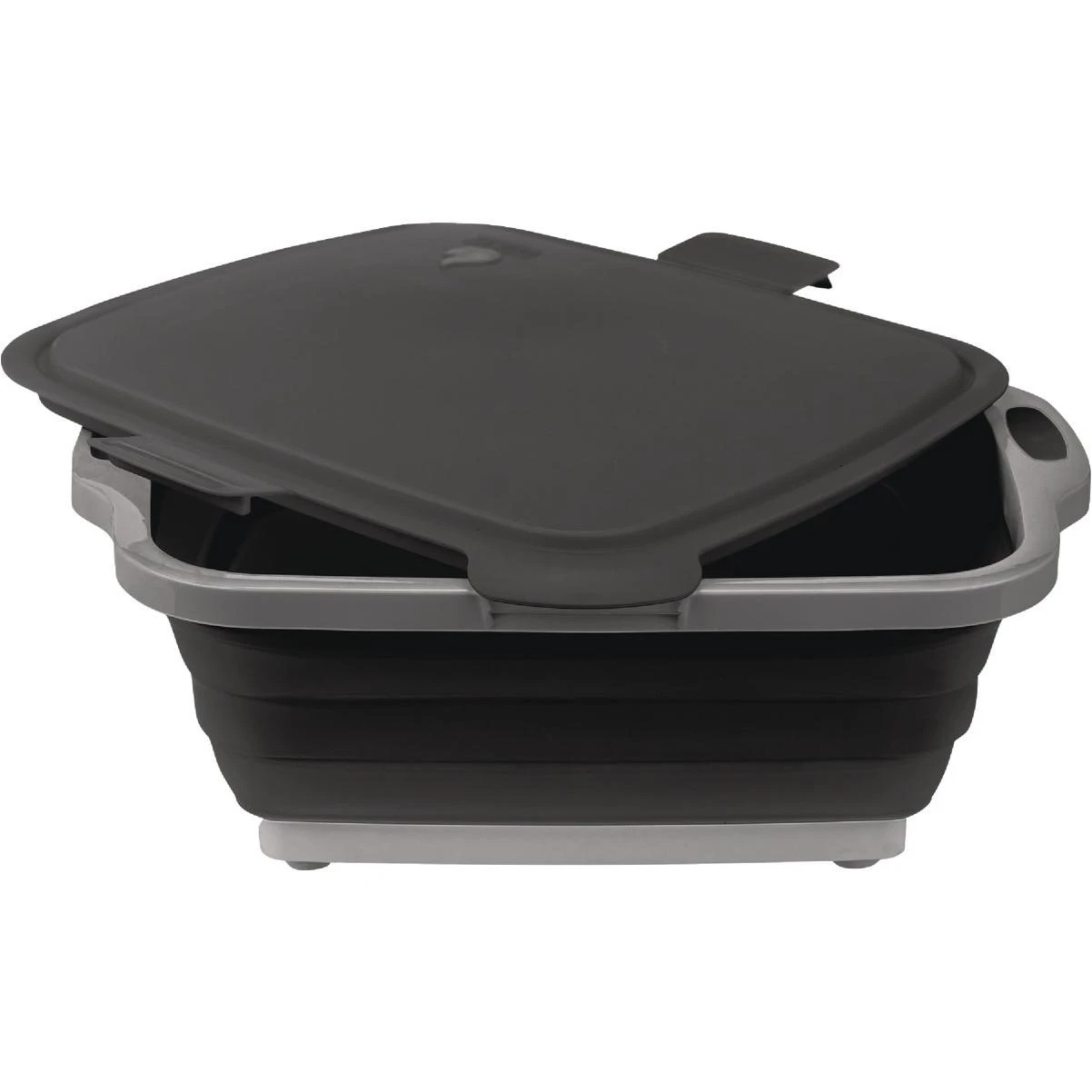 Jr. Black 15.75 In. L. X 12.5 In. W. X 4.5 In. D. Collapsible Food Prep Tub