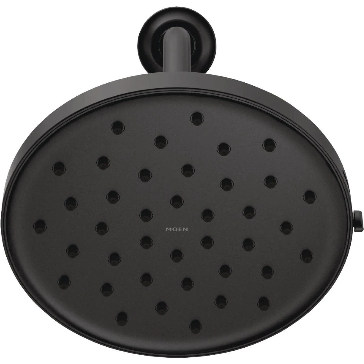Verso Rainshower Matte Black 9 In. Dia. Spray Head Rainshower