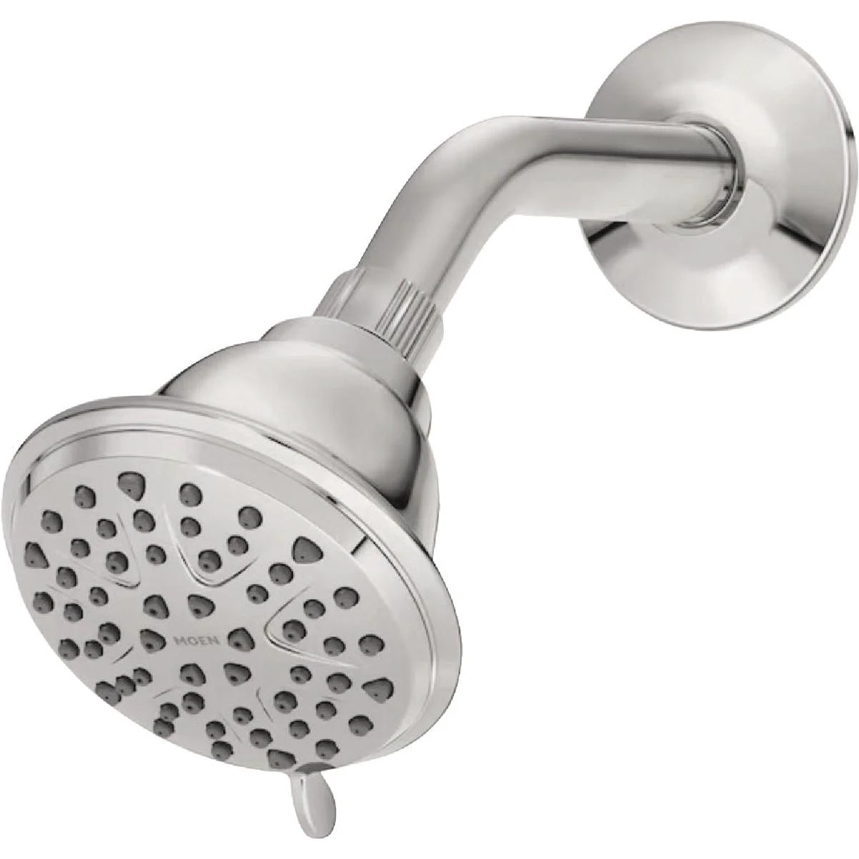 Attune 8-spray Pattern 4 In. Wall Mount Fixed Shower Head, Chrome