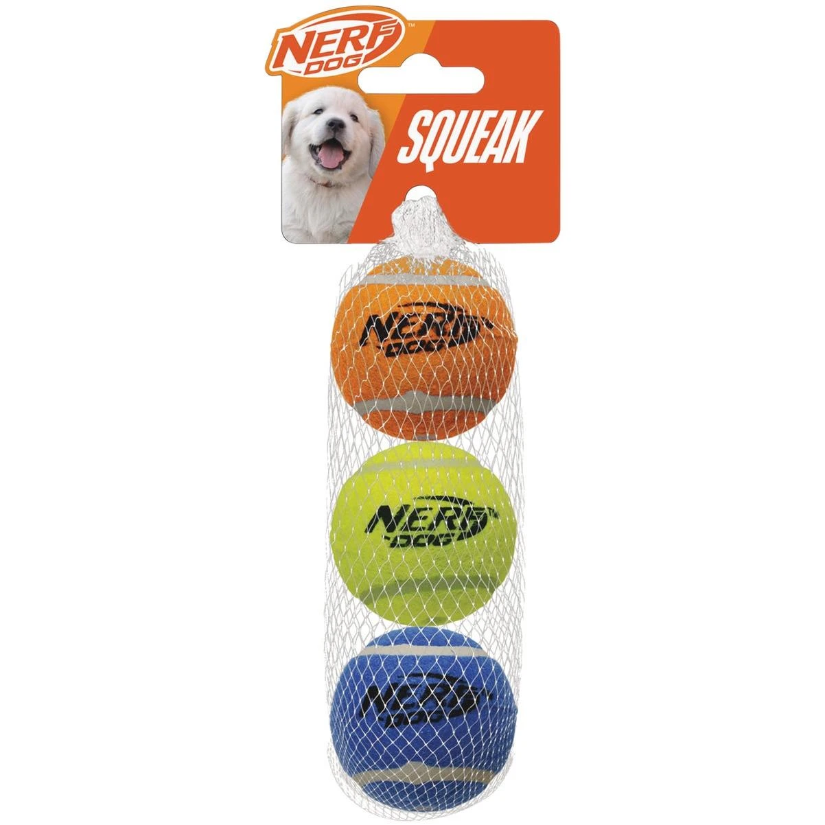 2 In. Squeak Tennis Ball (3-pack)