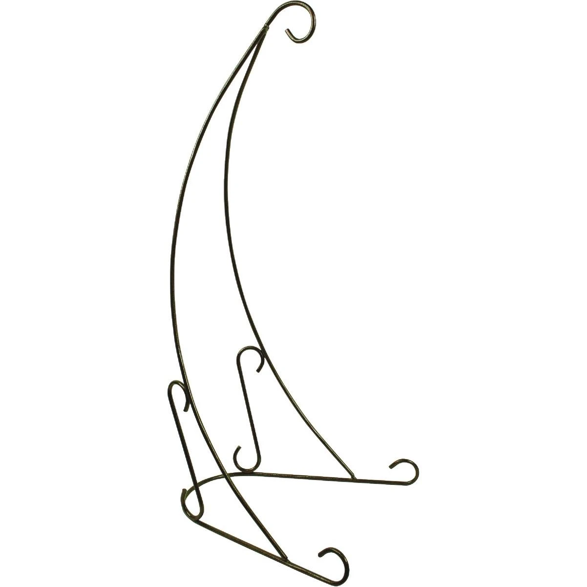 38 In. H. Black Powder Coated Steel Plant Stand