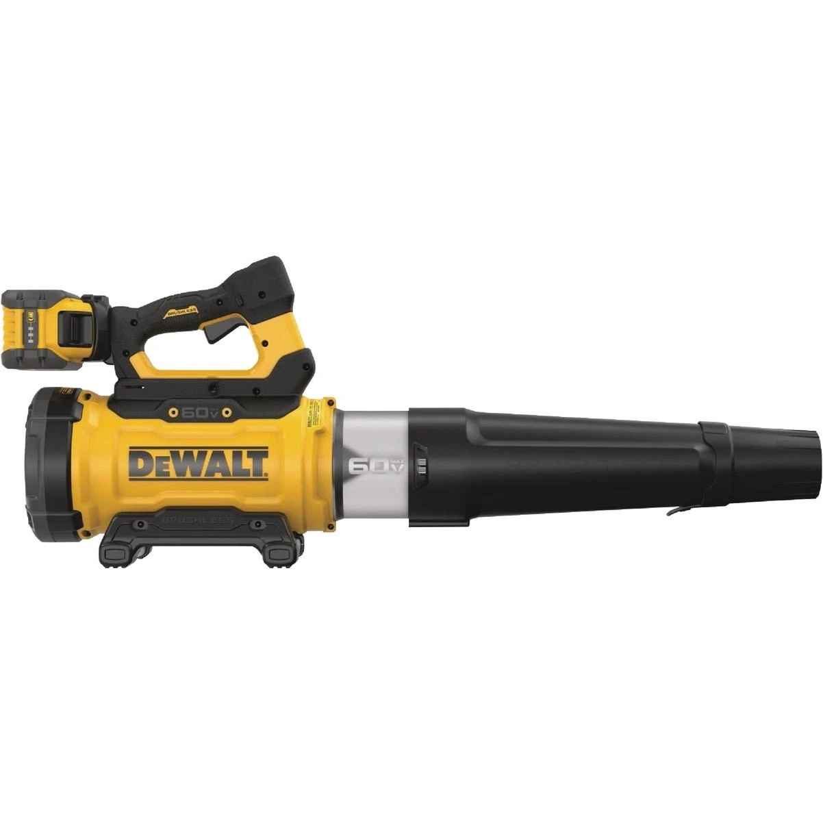 60v Max Brushless High Power Cordless Blower Kit With Flexvolt 12.0 Ah Battery & Fast Charger