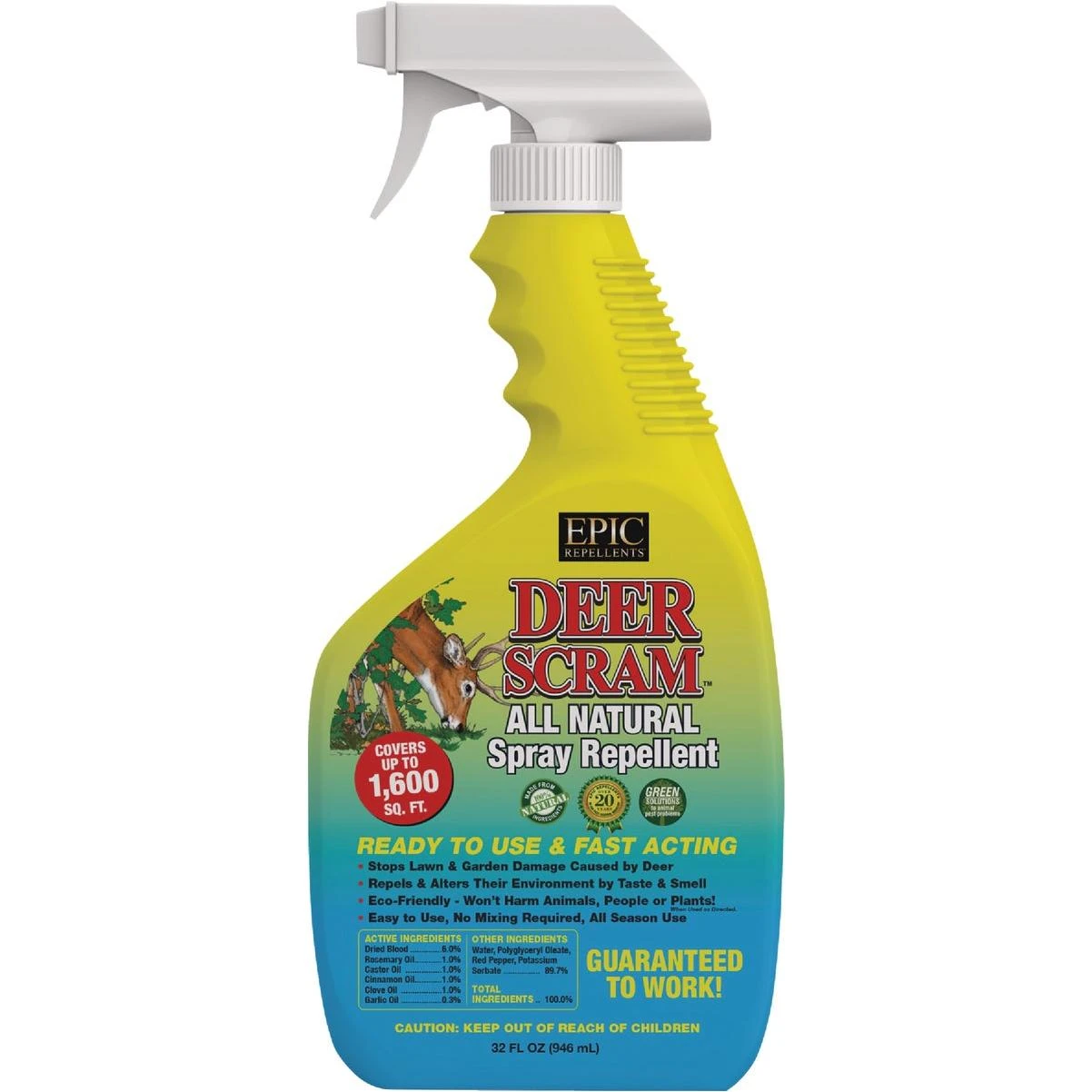 32 Oz. Ready To Use Trigger Spray Deer Repellent