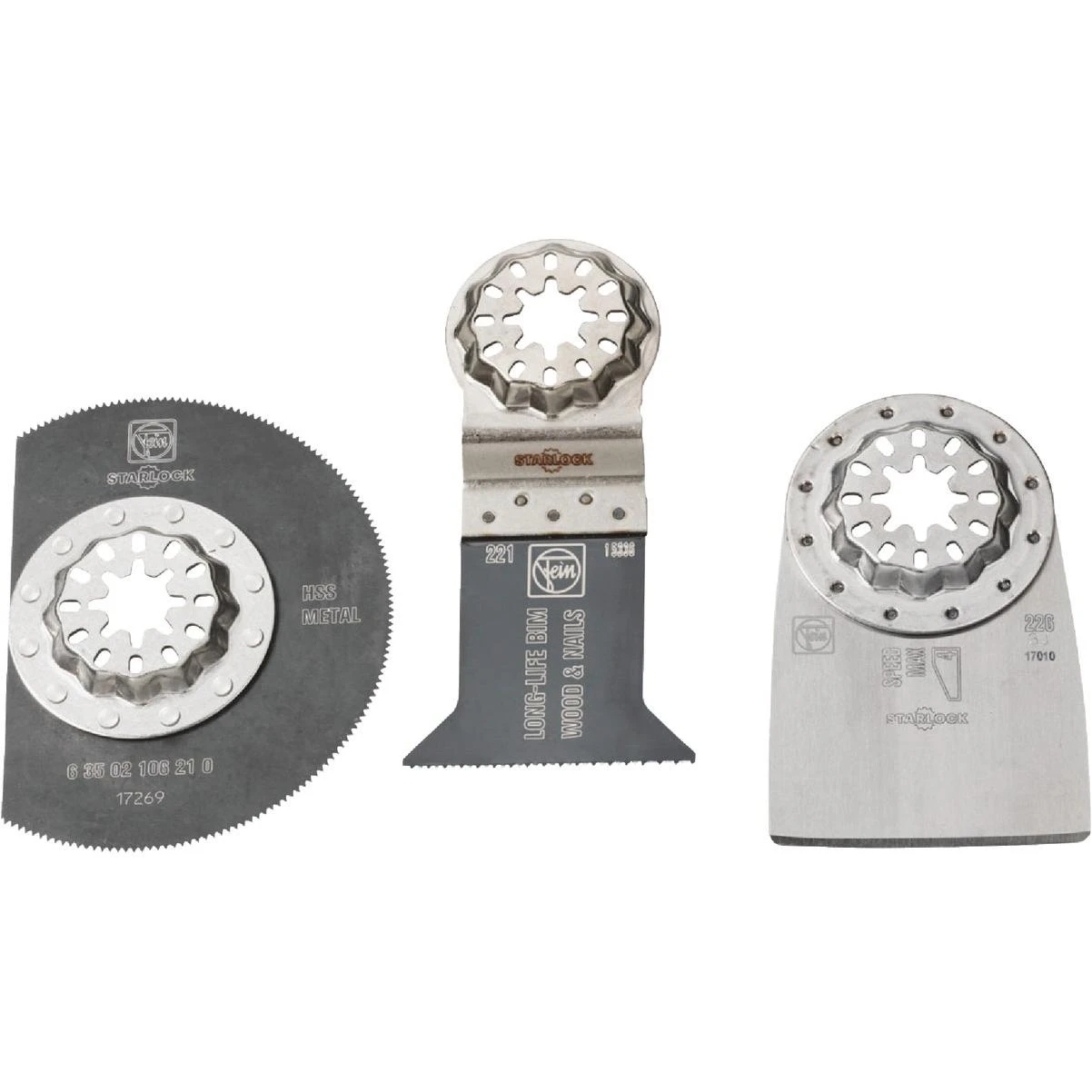 Starlock E-cut Renovation Pro Oscillating Blade Set (3-piece)