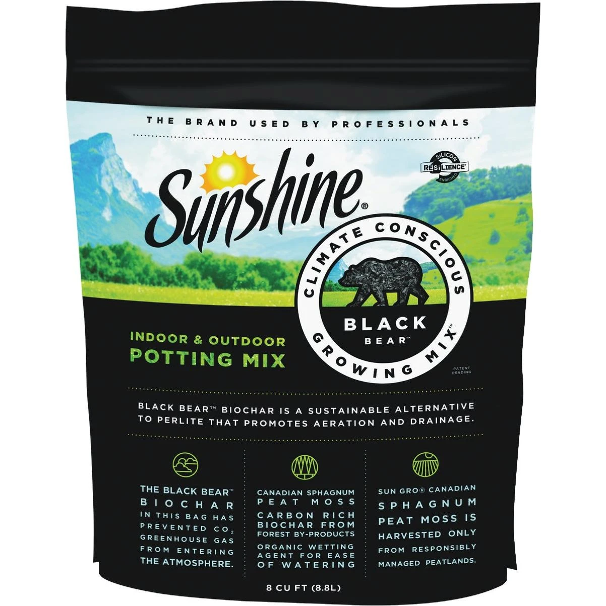 Black Bear 8 Qt. Indoor & Outdoor Potting Mix