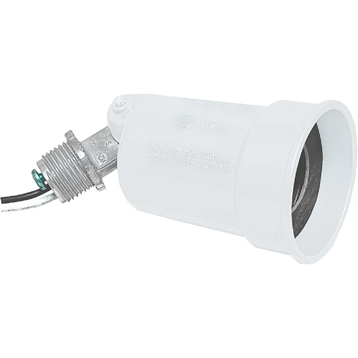 Par38 White Weatherproof Lamp Holder