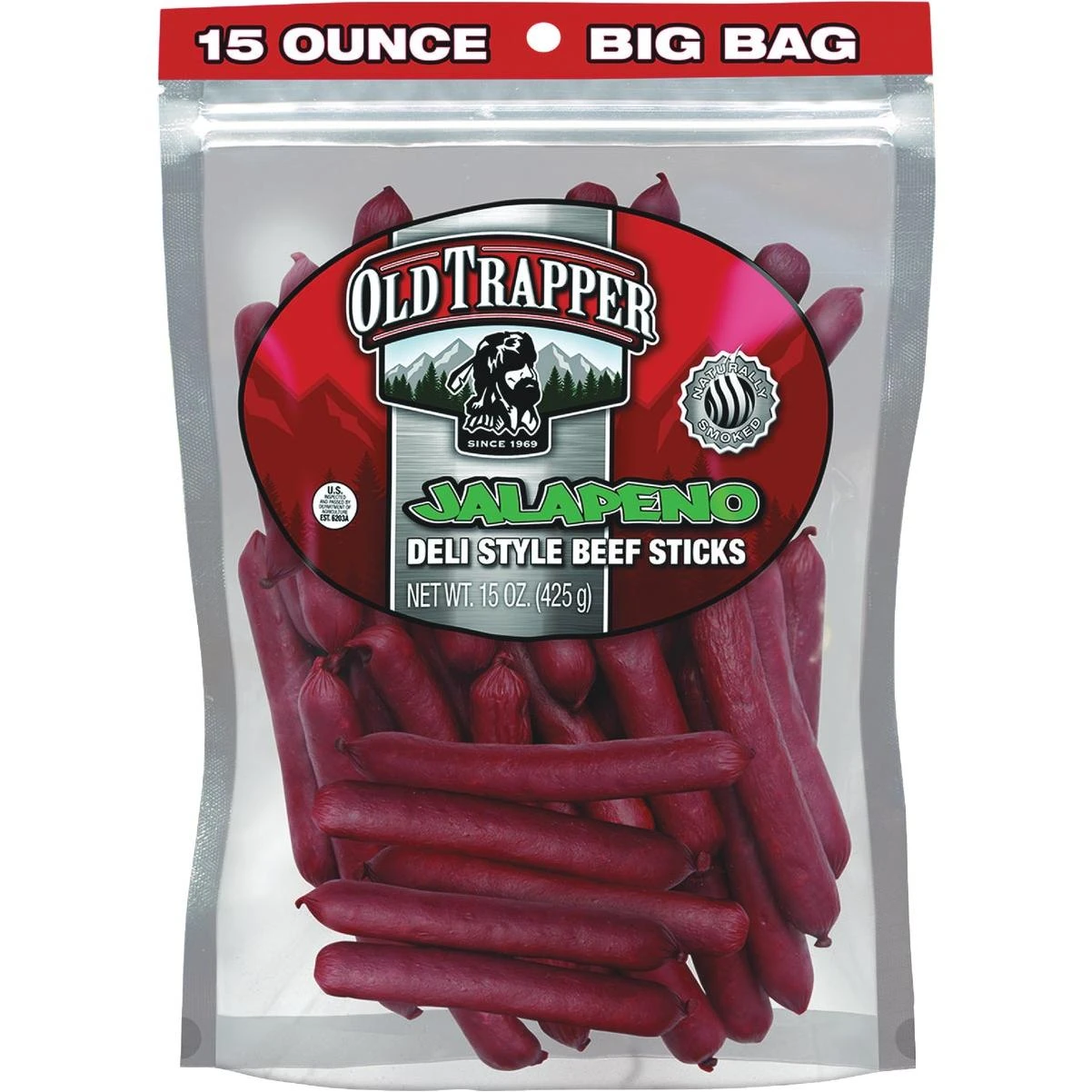 15 Oz. Jalapeno Deli Stick Jerky