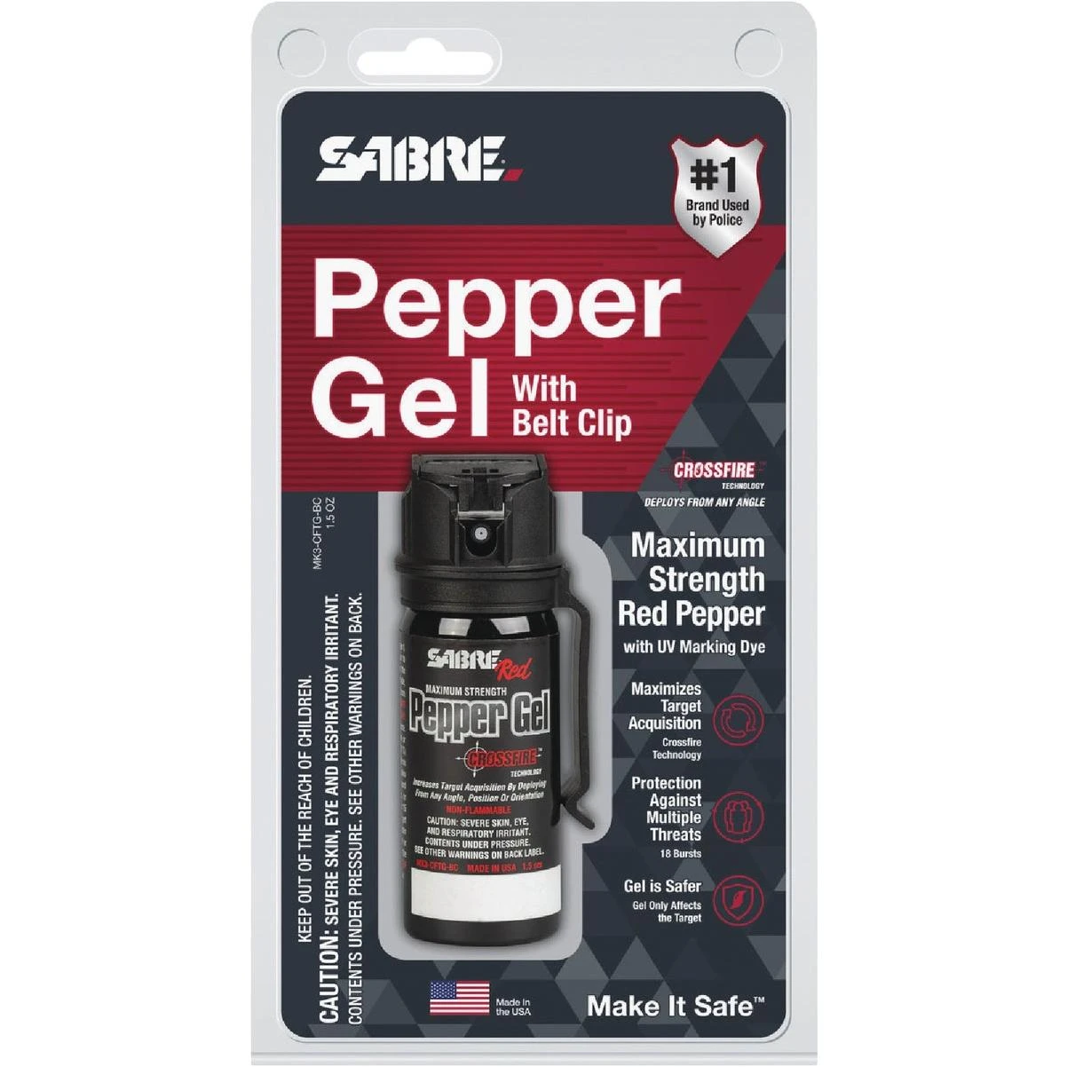 Crossfire 1.5 Oz. Pepper Gel