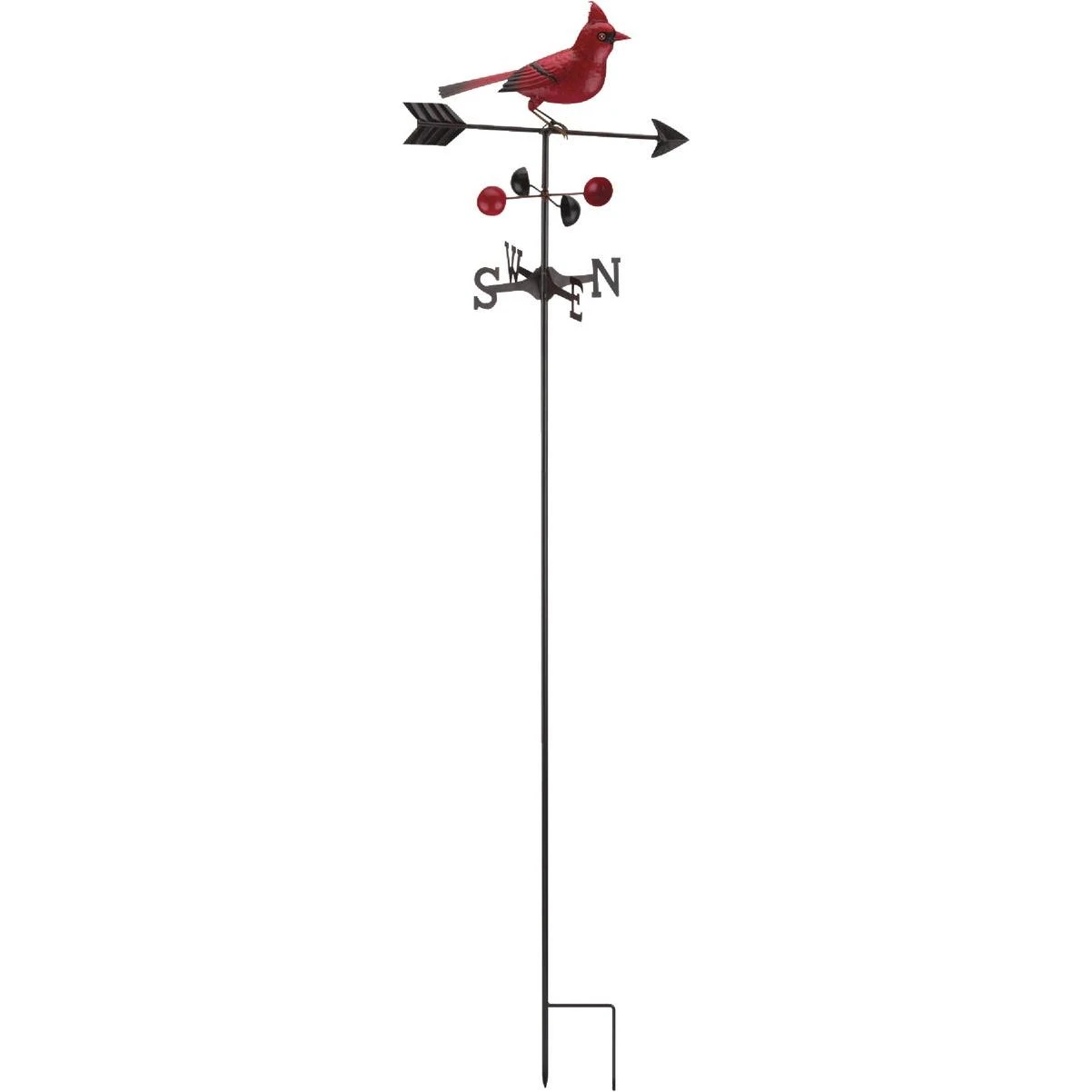 Cardinal Weathervane Stake