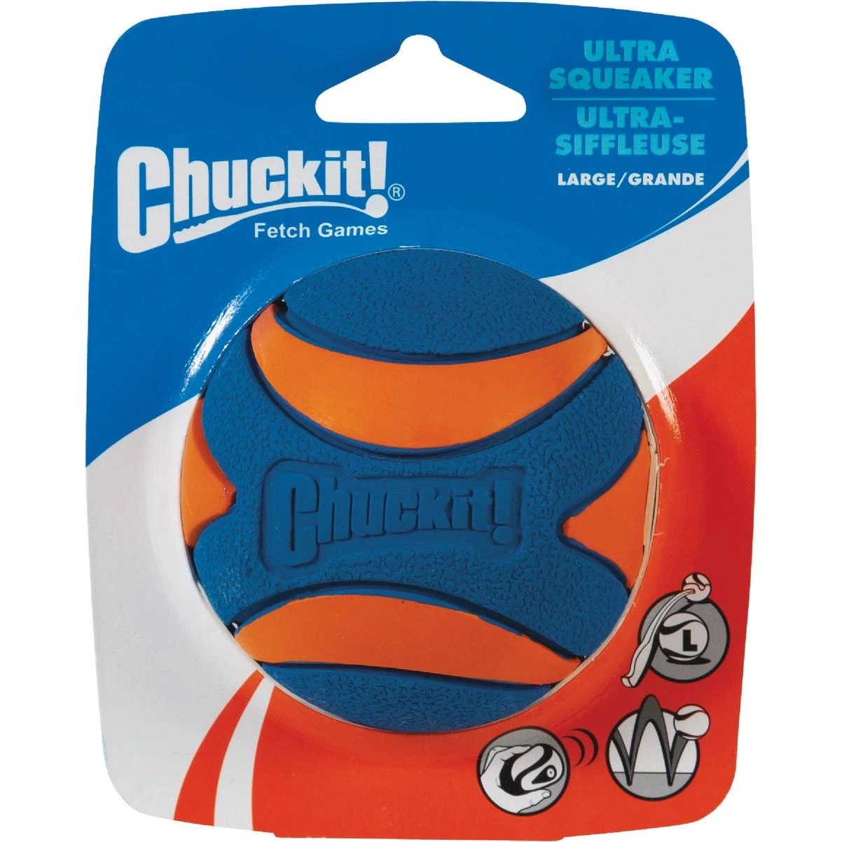 Large Ultra Squeaker Dog Ball
