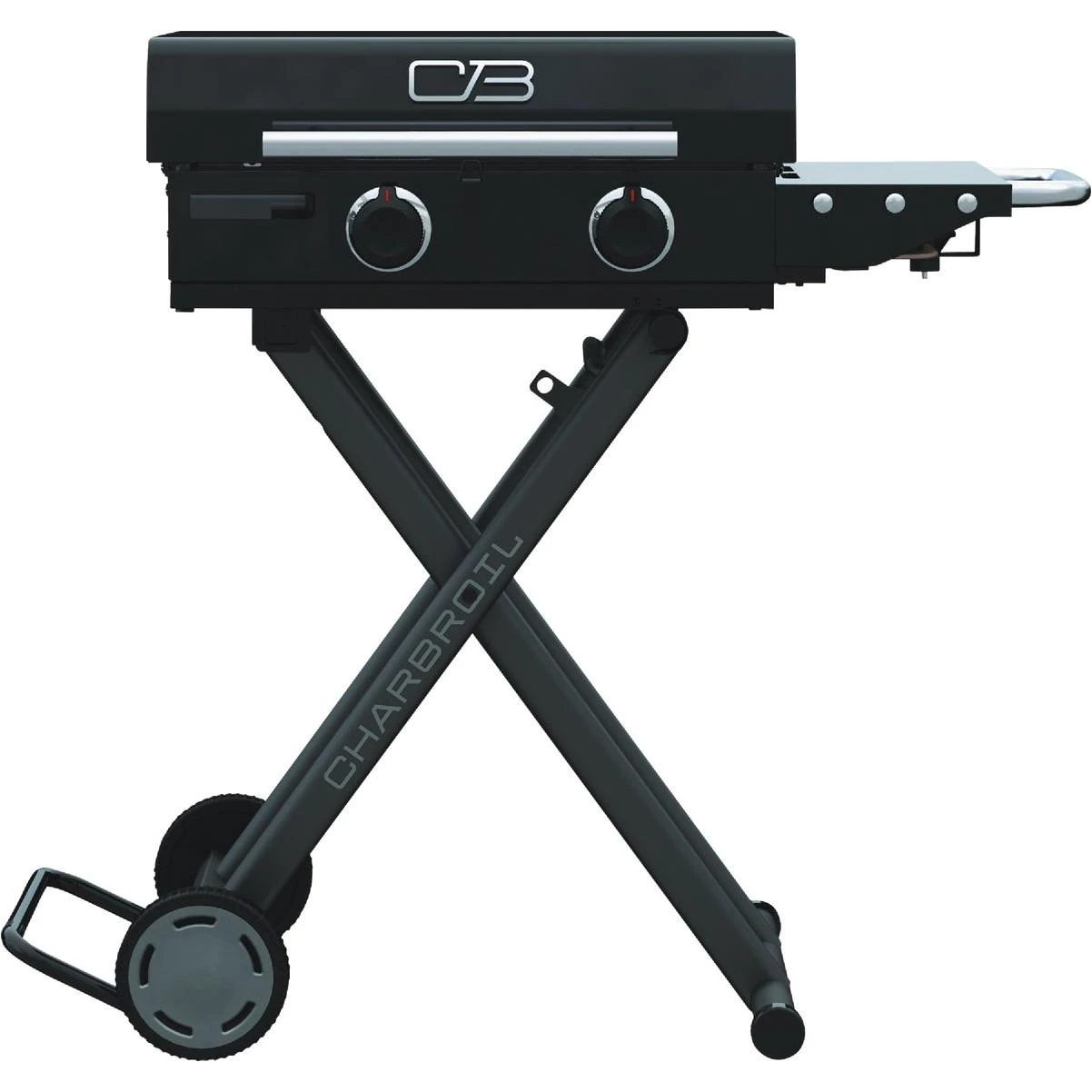 Performance Series 22 In. 2-burner Propane Gas Griddle With Folding Cart