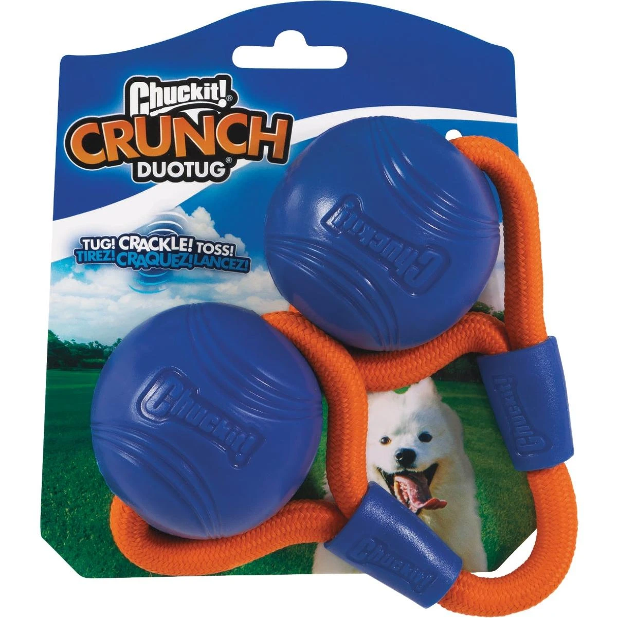 Crunch Duotug Dog Toy