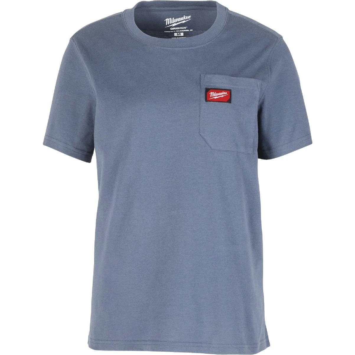 Gridiron Women's Xs Blue Short Sleeve Pocket T-shirt