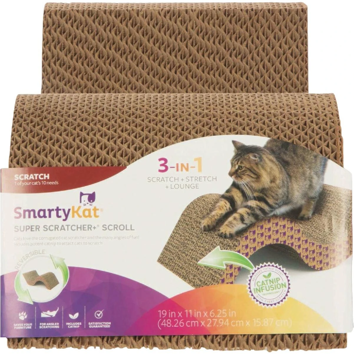 Super Scratcher+ Scroll Cat Scratcher