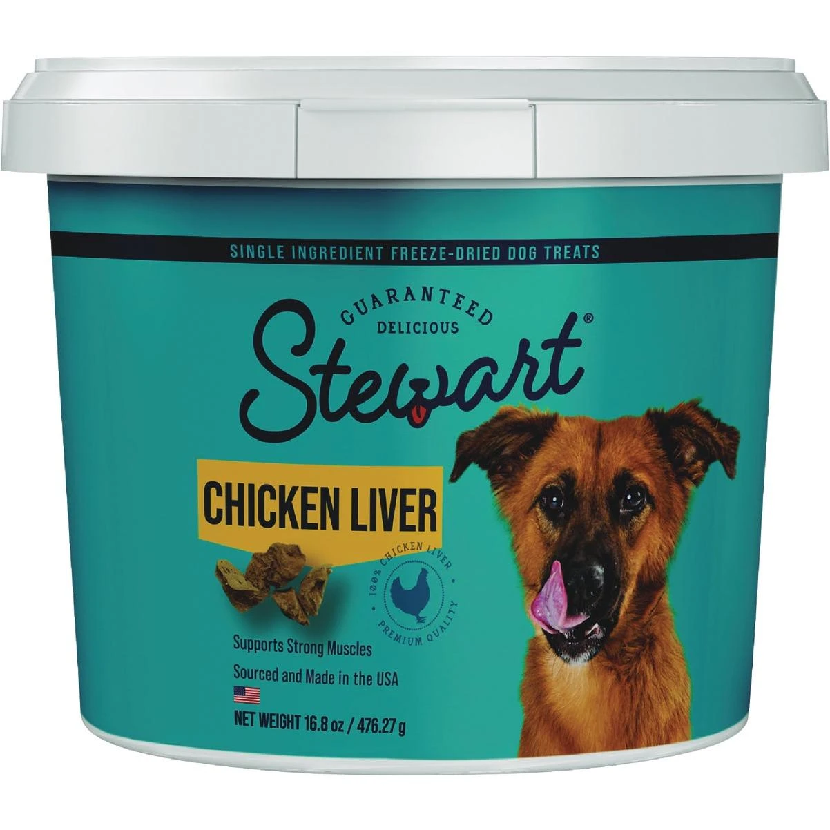 16.8 Oz. Freeze-dried Chicken Liver Dog Treat
