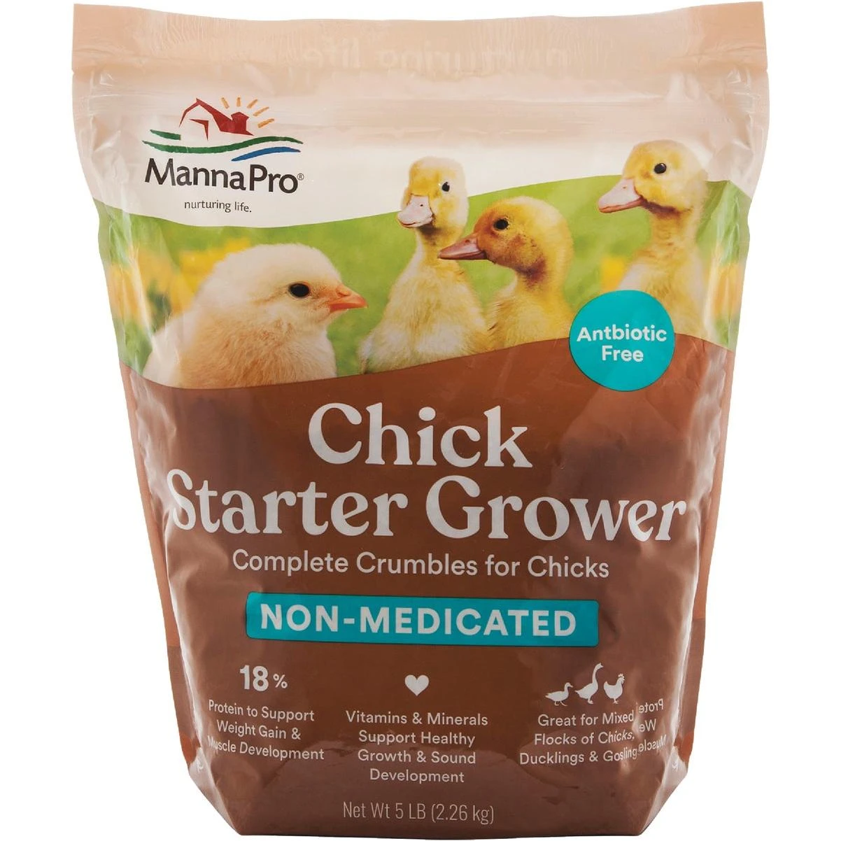 Chick Starter 5 Lb. Non-medicated Crumbles