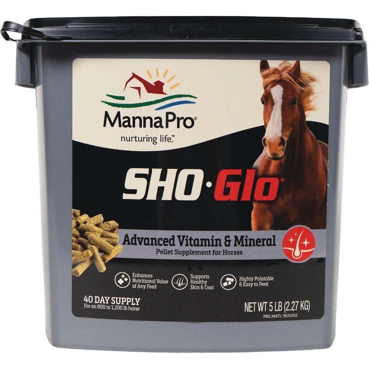 Sho-glo 5 Lb. Vitamin/mineral Horse Supplement