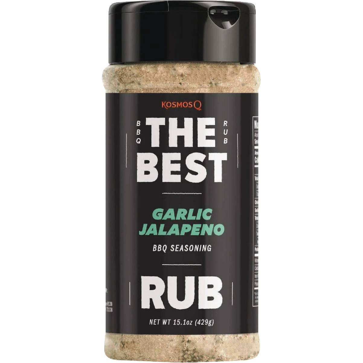 15.1 Oz. The Best Garlic Jalapeno Rub