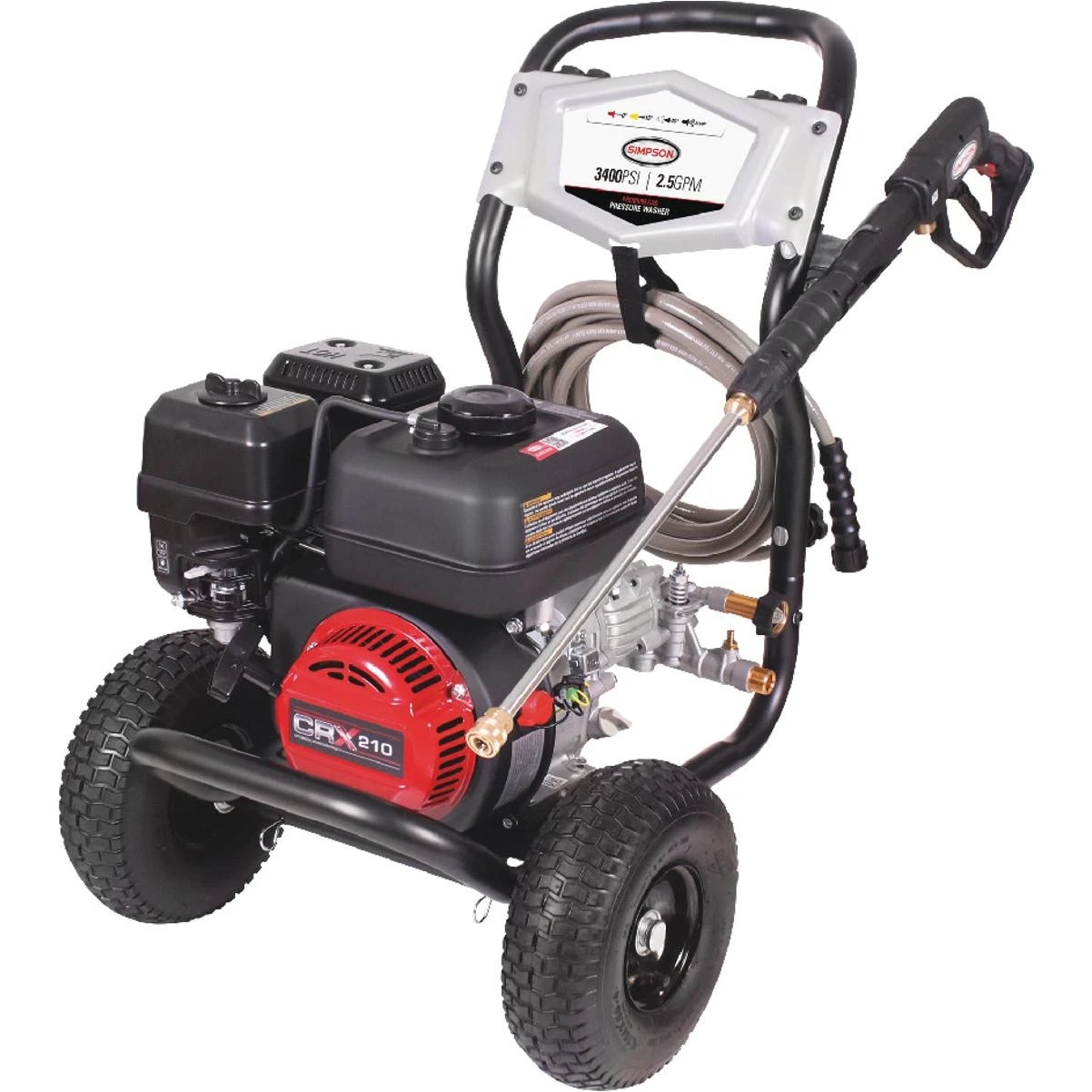 Megashot 3400 Psi 2.5 Gpm Cold Water Residential Gas Pressure Washer