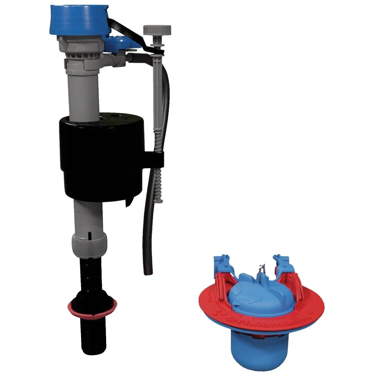 Universal 2 In. And 3 In. Super Toilet Flapper And Performax Fill Valve Kit