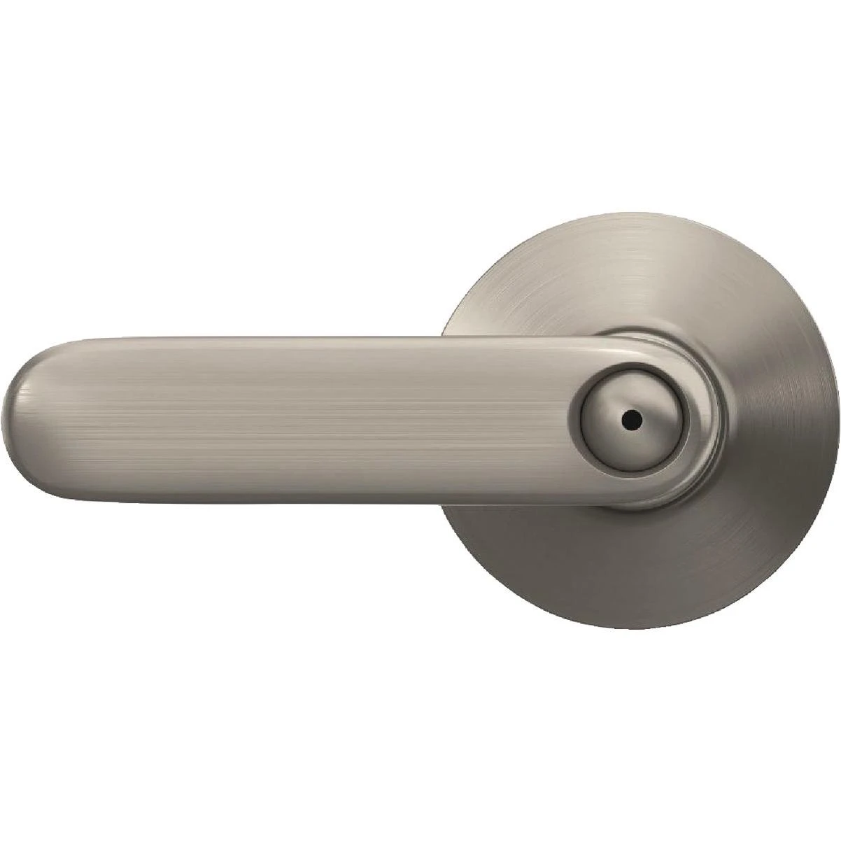 Davlin Lever Satin Nickel Bed & Bath Lock