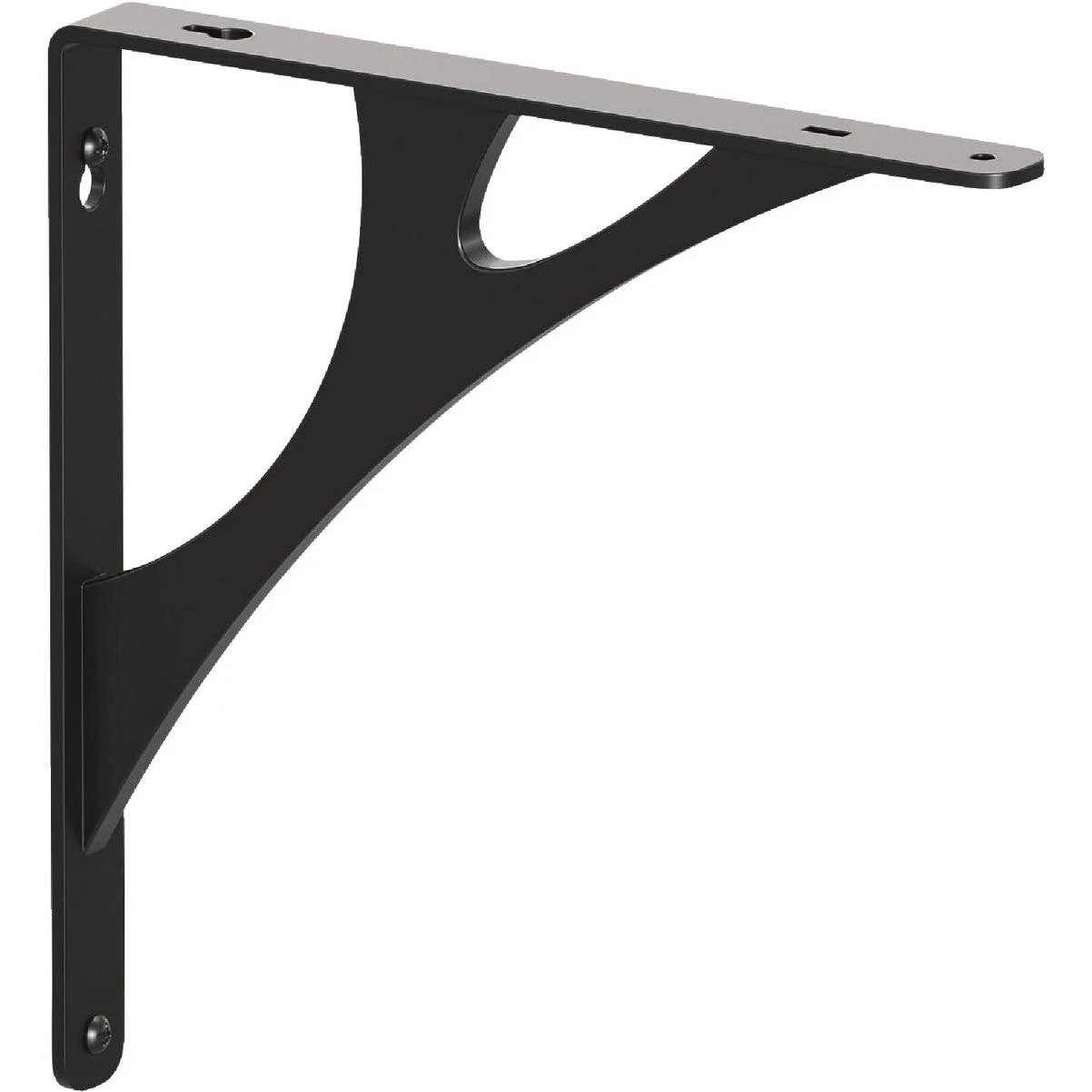 Manhattan 8 In. Black Decorative Bracket