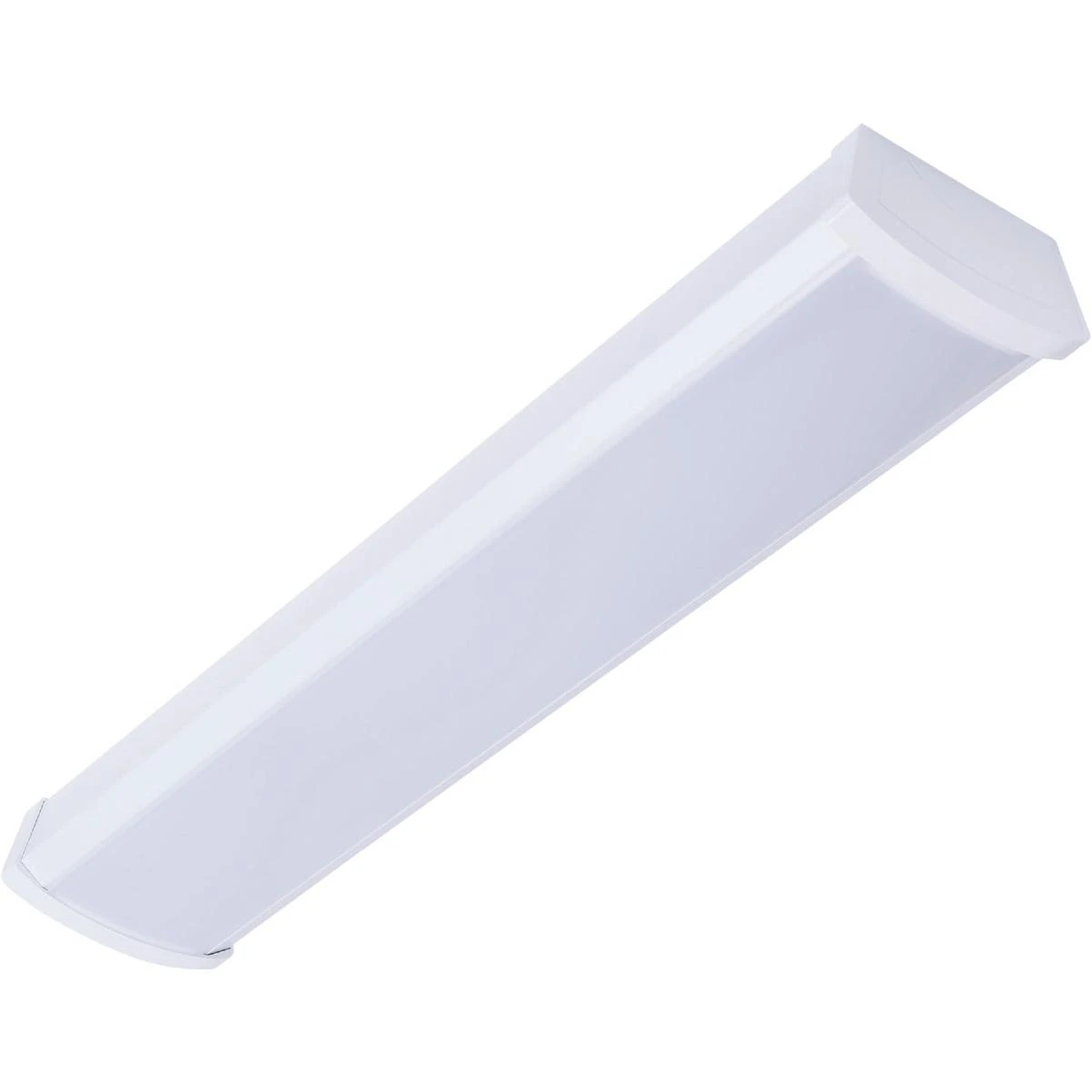 Nuvo 20w Led 2 Ft. Ceiling Wrap Light Fixture Cct-selectable White Finish
