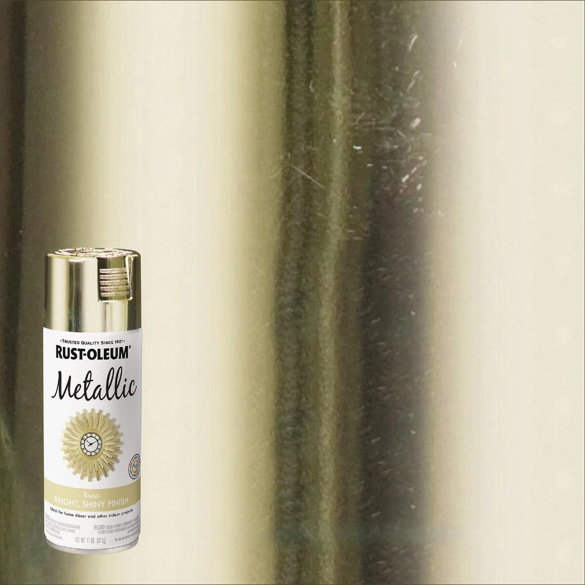 Specialty 11 Oz. Metallic Spray Paint, Brass