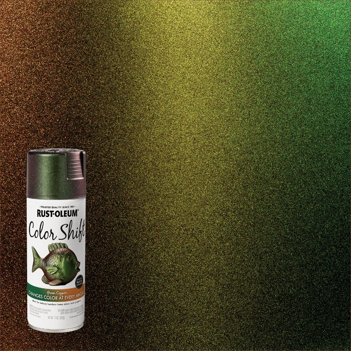 11 Oz. Green Copper Color Shift Spray Paint