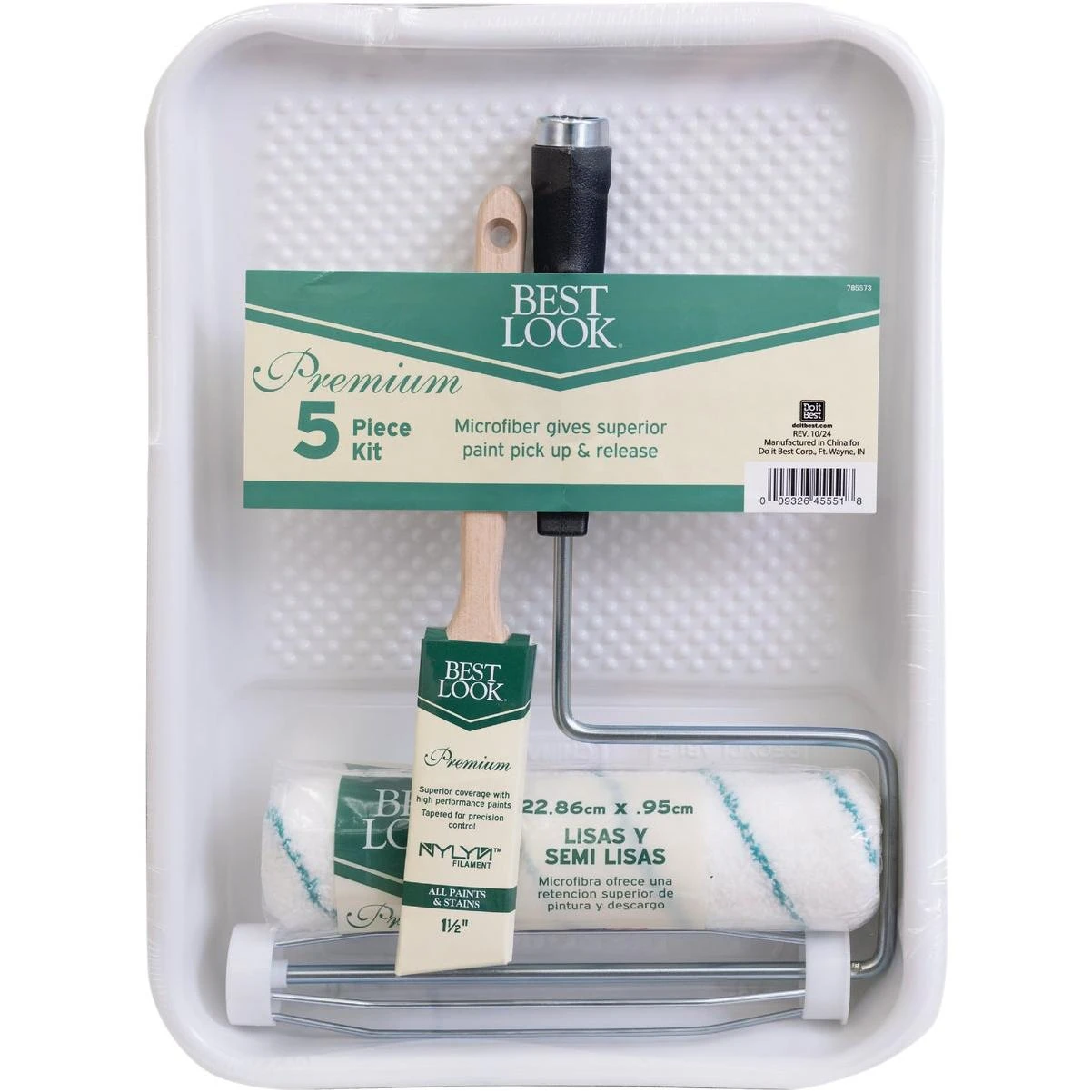 Premium Microfiber Paint Tray Kit 5-piece Set
