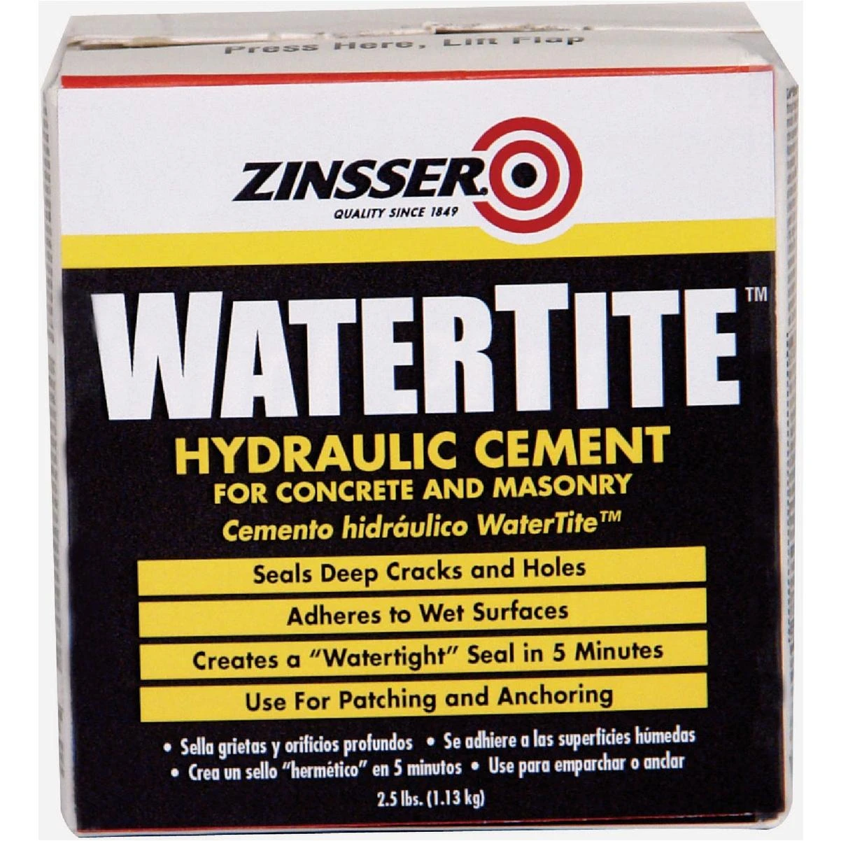 Watertite 2.5 Lb. Box Hydraulic Cement
