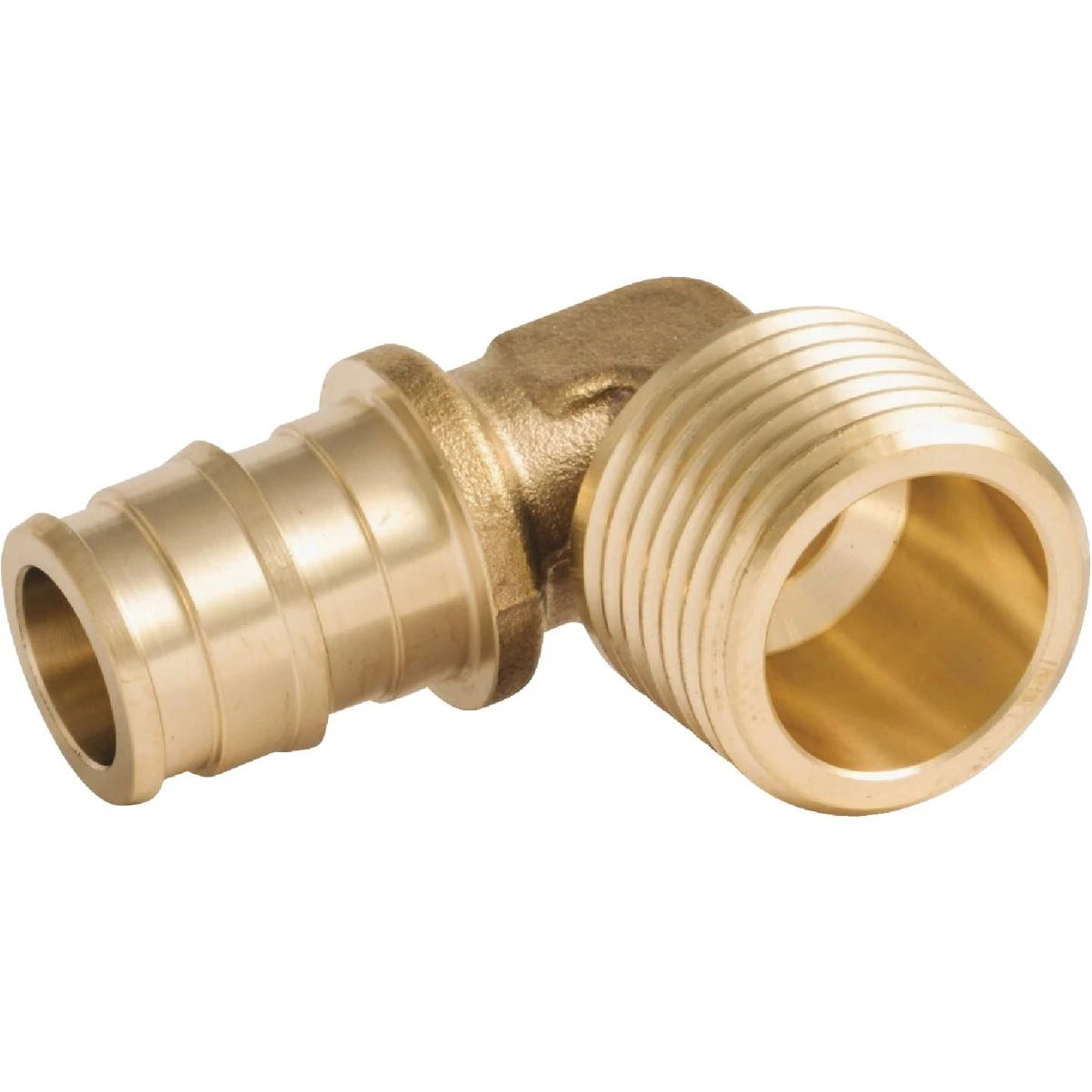 Pex-a Brass 1/2 In. X 1/2 In. Mnpt Elbow