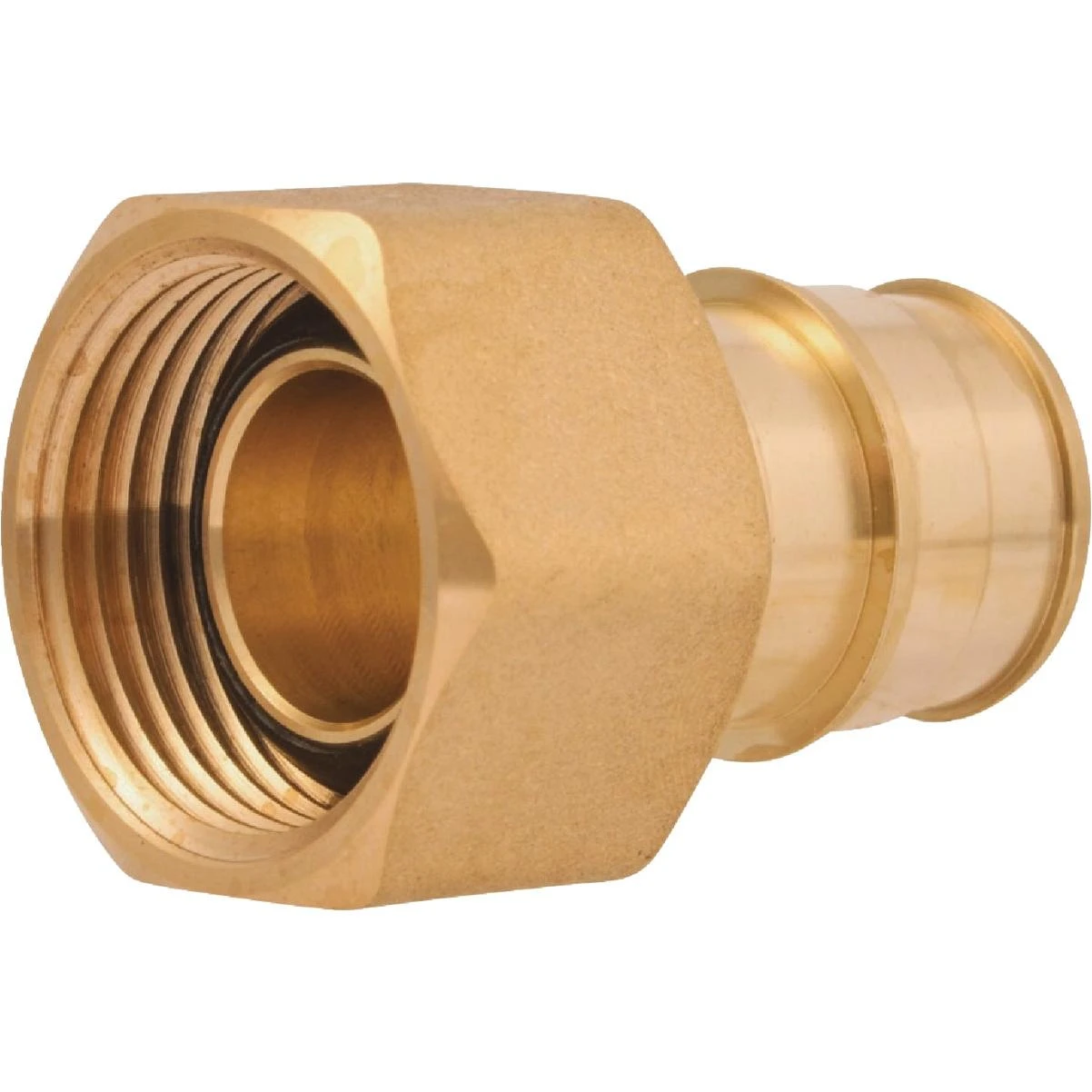Pex-a Brass 3/4 In. X 3/4 In. Fnpt Swivel Adapter