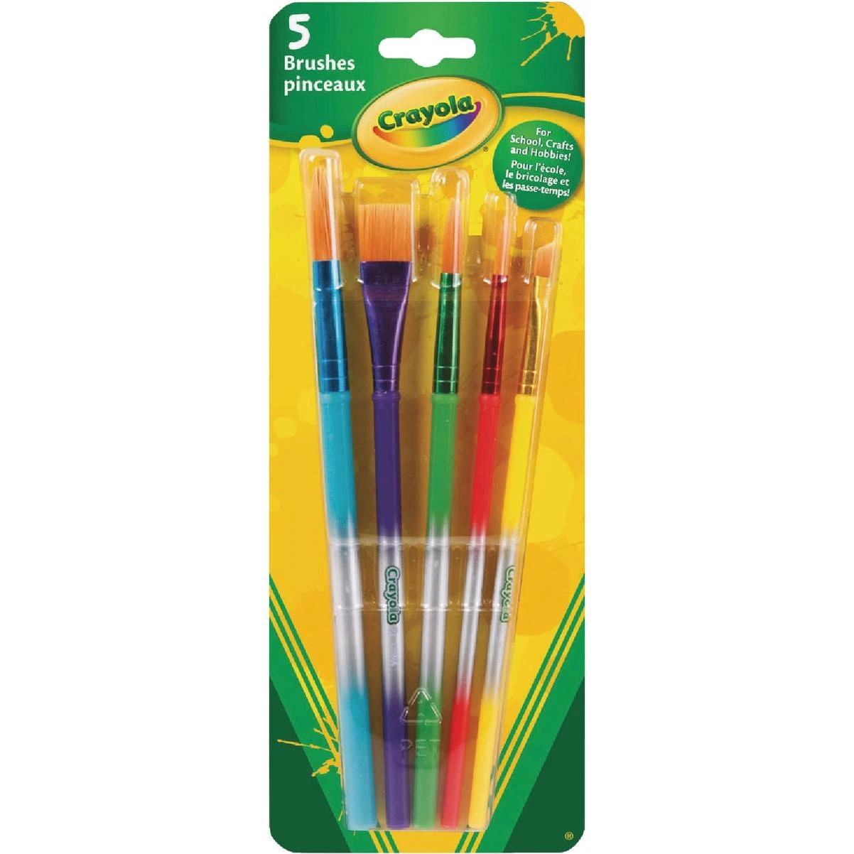 Art And Craft Brush Set (5-count)