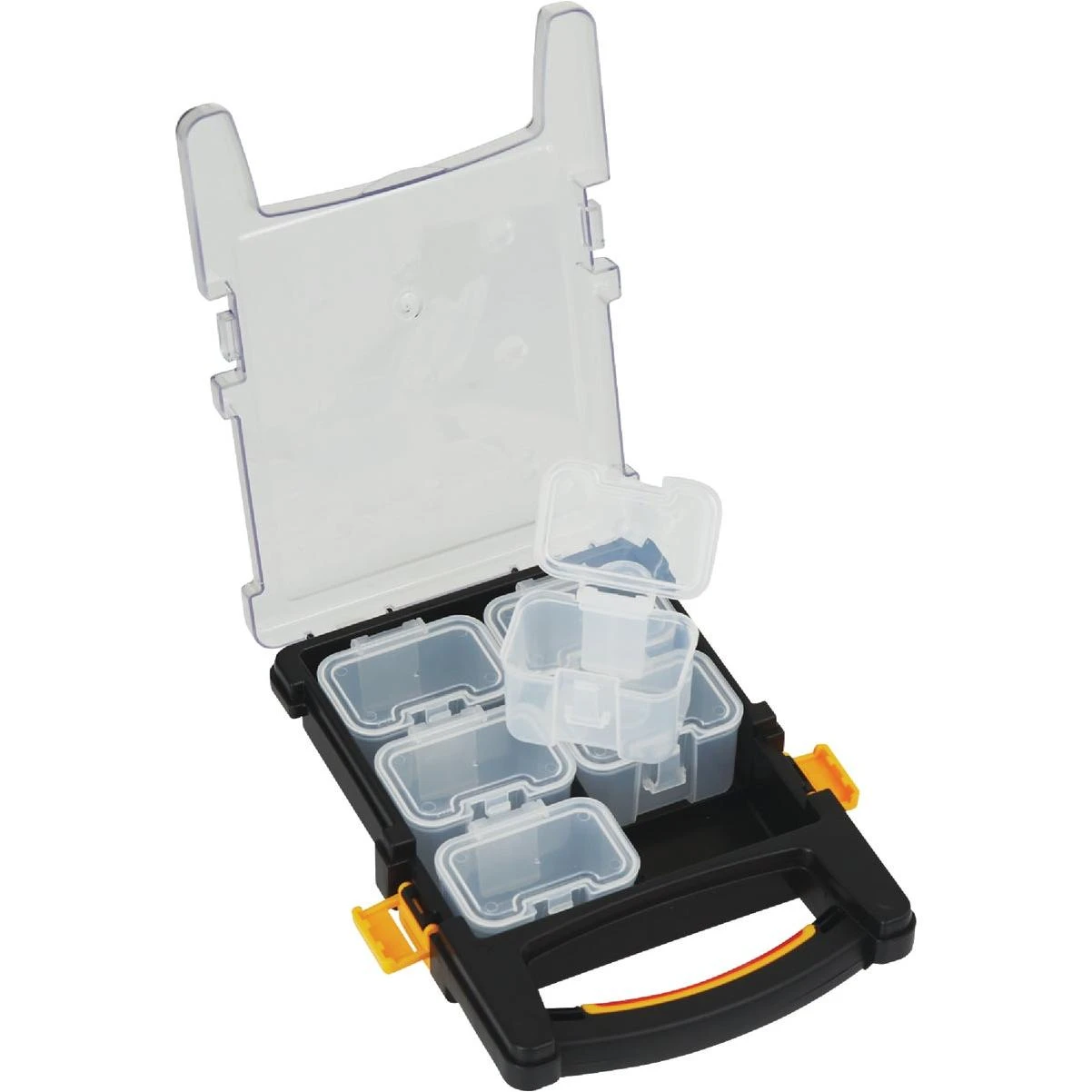 Plastic Parts Organizer With (6) Removable Storage Containers