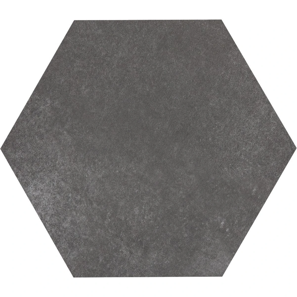 12 In. Anchor Gray Hexagonal Vinyl Floor Tile (15 Sq. Ft./box)