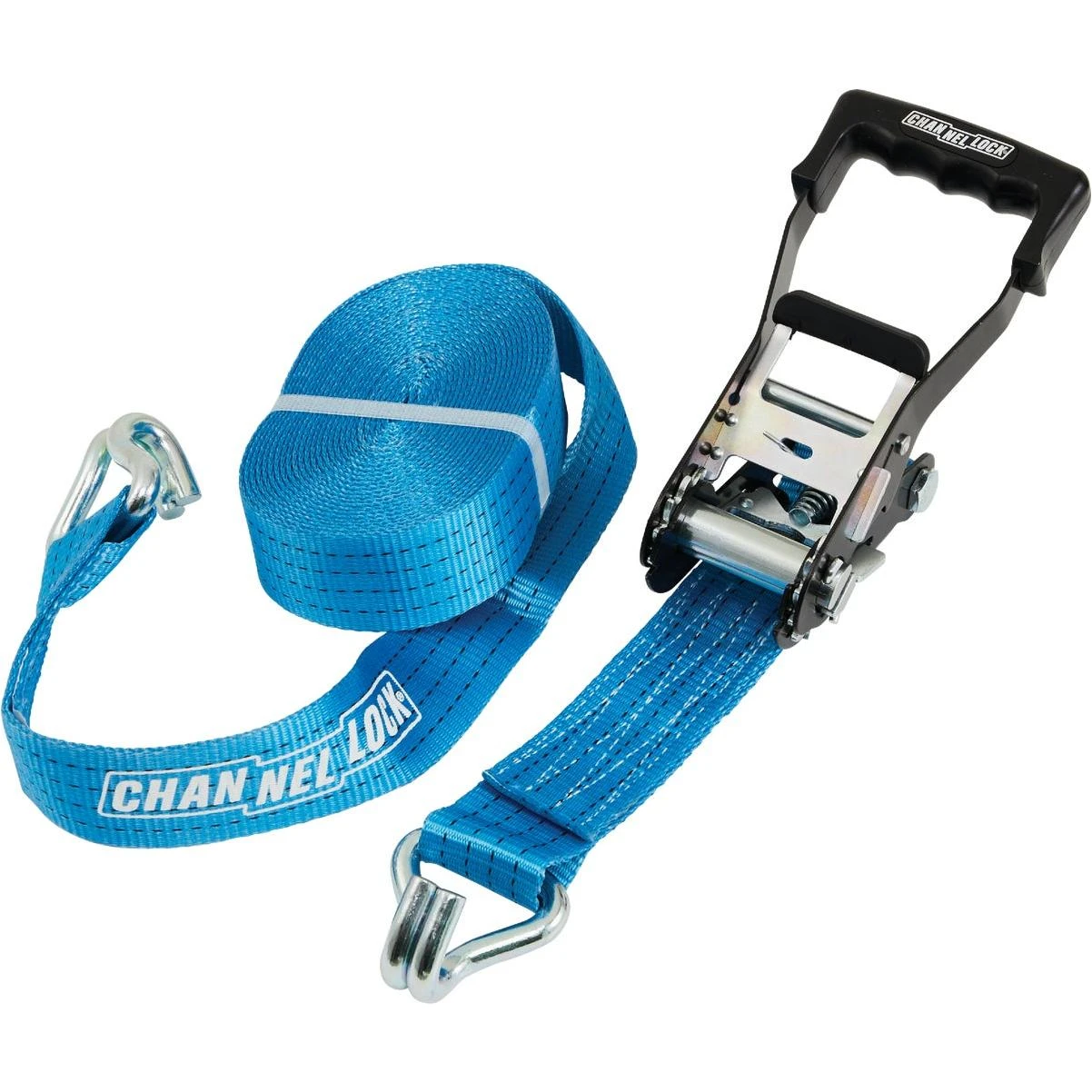2 In. X 27 Ft. Heavy Duty Rachet Tie Down With J Hooks