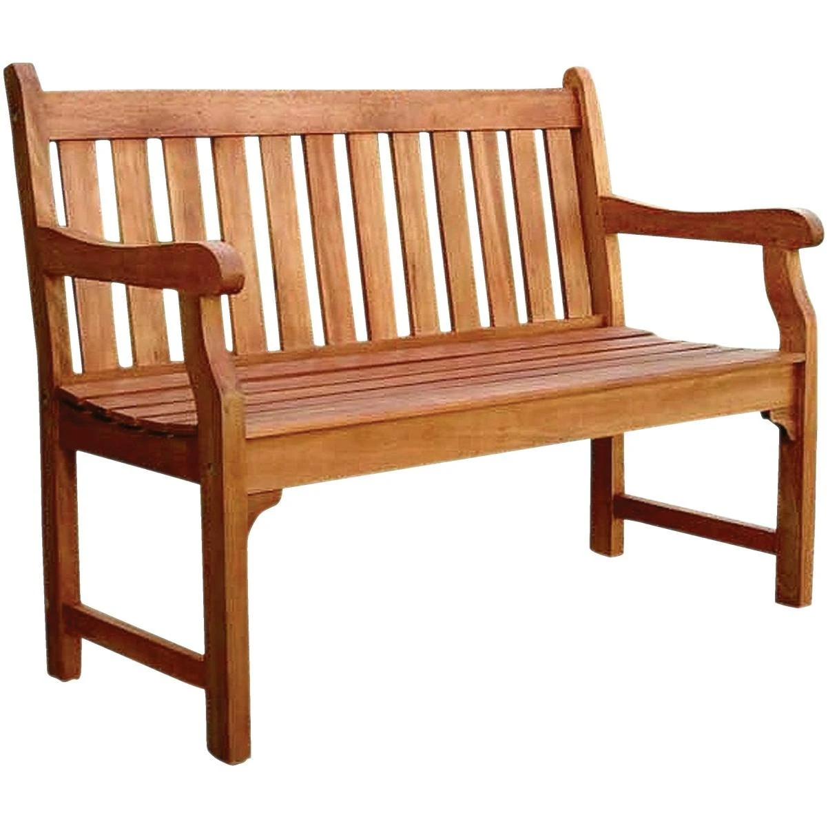 Amherst Straight Back Garden Bench