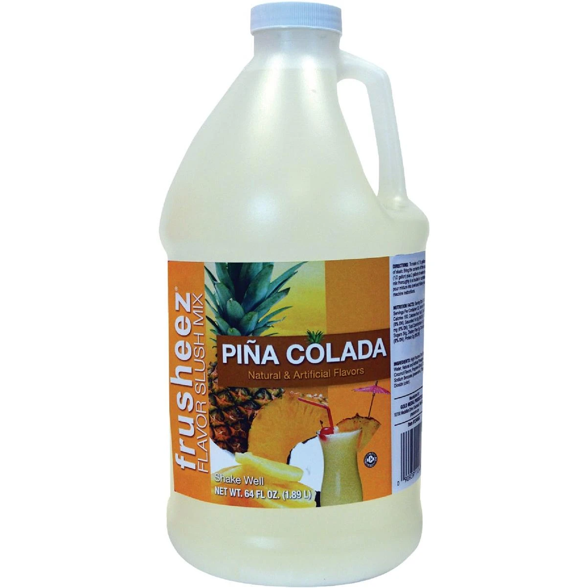 Frusheez Pina Colada Flavor 1/2 Gal. Slush Mix