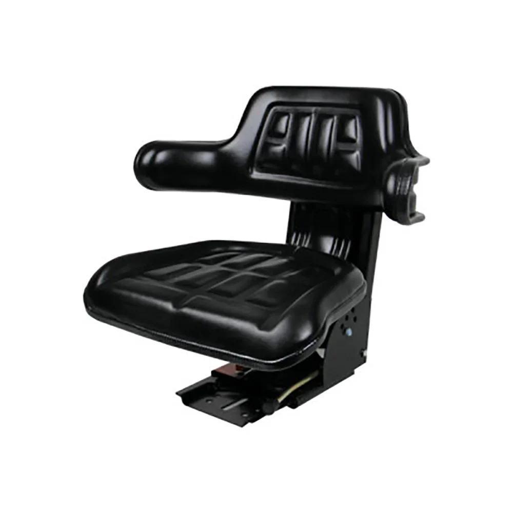 Black Universal Tractor Seat fits Massey Ferguson