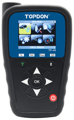TOPDON TP48 Advanced TPMS Diagnostic Tool with OBDII Capabilities (TD52170002)
