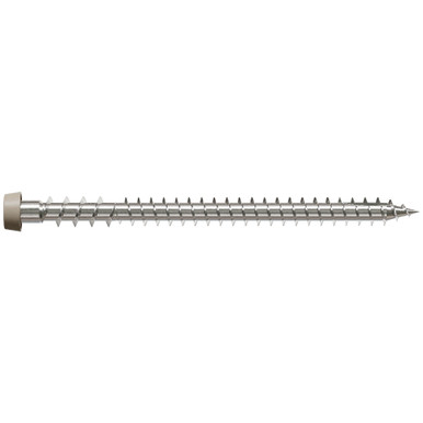 Opens dialog Simpson Strong-Tie DCU234P316GR05 - #10 x 2-3/4" 316SS Hand-Drive Composite Deck Screw Gray05 350ct