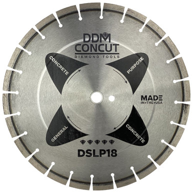 Opens dialog DDM Concut DSLP1814125 - 14" x .125 x 1"/20mm Cured Concrete General Purpose Diamond Blade