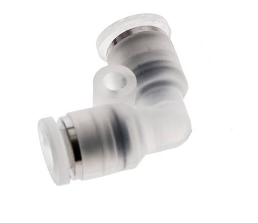 4mm 90deg Polypropylene (PP) Elbow Push-in Fitting EPMD/PTFE