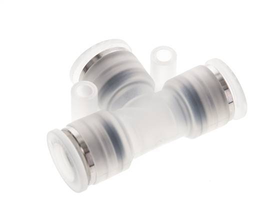 10mm Polypropylene (PP) Tee Push-in Fitting EPMD FDA