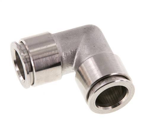 12mm 90deg Elbow Push-in Fitting Stainless Steel FKM