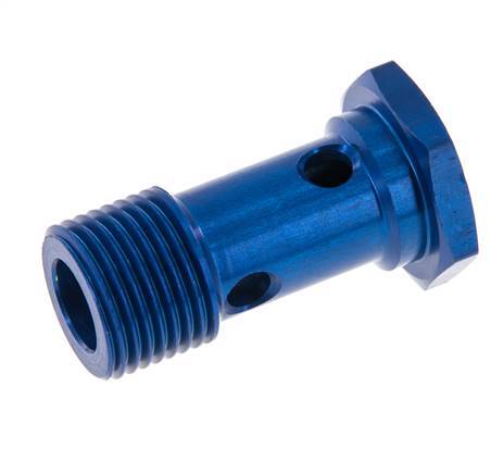 1-way Aluminum Banjo Bolt with G1/2'' Male Threads L45mm