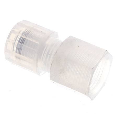 10x8mm & G3/8'' PFA Straight Cutting Fitting with Female Threads 10 bar