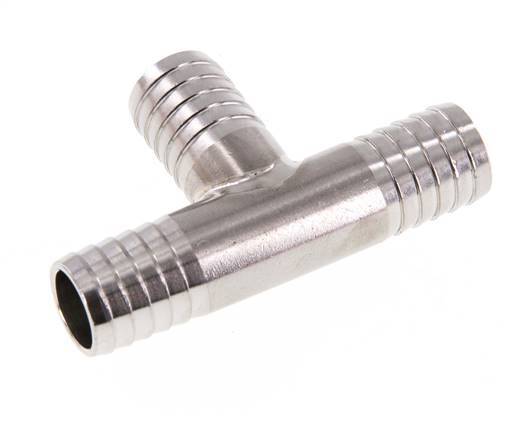 13 mm (1/2'') Stainless Steel 1.4301 Tee Hose Connector