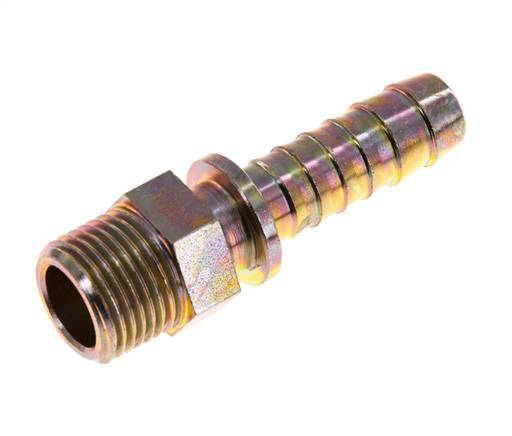 13 mm (1/2'') & G1/2'' zink plated Steel Hose Barb Male Safety collars